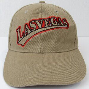 Las Vegas Cap Nevada Koskash Headwear Khaki Embroidered Adjustable Hook & Loop C
